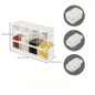 Kitchen Seasoning Spice Box Oil Pot Combination Storage Sealed Moisture-proof Spice Bottle Four Compartments Spice Jar — image 5 of 12