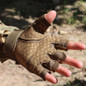 Tactical Half-Finger Gloves with Exoskeleton Armor | Camouflage, Anti-Impact, Slip-Resistant for Outdoor Sports & Riding — image 5 of 10