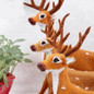 1/4pcs Christmas Reindeer Stuffed Animal, Deer Stuffed Animal, Deer Plush, Cute Stuffed Deer Plush Toy for Gifts Xmas Decor — image 7 of 22