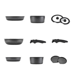 Essential Nonstick Cookware Set for Everyday Cooking Need Kitchen Pots and Pans — image 3 of 12