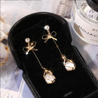 Metal Trendy Water Drop Women Dangle Earrings Simple Korean Jewelry Female Long Pendant Eardrop — image 2 of 13