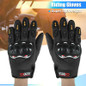1 Pair Motorcycle Gloves, Half Finger / Full Finger Motorbike Riding Gloves Touchscreen Gloves Outdoor Sports Cycling Hiking Gloves Tactical Mittens Skiing Glove — image 50 of 70