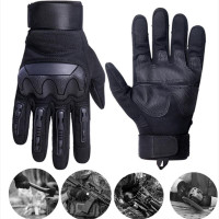 Outdoor Tactical Motorcycle Finger Gloves Touch Screen Gloves Riding Gloves Mountaineering Gloves Fitness Protection Training Gloves — image 2 of 15