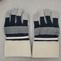 Heavy Duty Leather Palm Work Gloves for Construction Welding and Ironwork — image 6 of 17