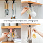 Kitchen Organizer and Storage Kitchen Supplies Organizers Rotatable Rack Accessories Cabinet Organizer Hook Up Storage Rack — image 5 of 16