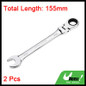 1pc/2pcs Metric Flex-Head Ratcheting Combination Wrench 72 Teeth 12 Point Dual-purpose Rachet Wrench Ended Spanner Hand Tools (6mm-24mm To Choose) — image 52 of 55