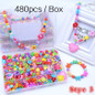 Fahion DIY Children Amblyopia Correction Beads Toys Diy Bracelet Fancy Toy for Children Girl Gifts(16 Styles) — image 9 of 23