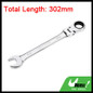 1pc/2pcs Metric Flex-Head Ratcheting Combination Wrench 72 Teeth 12 Point Dual-purpose Rachet Wrench Ended Spanner Hand Tools (6mm-24mm To Choose) — image 28 of 55