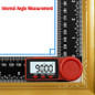 0-200mm 0-300mm Digital Meter Angle Inclinometer Angle Digital Ruler Electron Goniometer Protractor Angle finder Measuring Tool — image 16 of 19