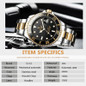 Luxury TEVISE Mechanical Watch for Men Fashion Green Waterproof Sport Business Wrist Watches Armbanduhren Herren — image 11 of 23