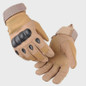 Tactical Gloves Hard Shell Half-Finger Grip Training Cut-Resistant Wear-Resistant Mountaineering Combat Protection Fitness — image 7 of 31