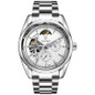 TEVISE Swiss Automatic Tourbillon Watch for Men - Waterproof Luxury Business Chronograph with Stainless Steel Band — image 11 of 25