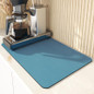 Absorbent Kitchen Dish Drying Mats, Spill Resistant Coffee Mats Easy Clean Countertop Coffee Maker Mats for Coffee Machines, Dish Racks, Kitchen Countertops, Kitchen Accessories — image 14 of 19