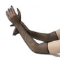 Sexy Fishnet Gloves Long Mesh Fingerless Gloves for Rave Halloween Cosplay Party — image 9 of 12