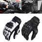 Leather Motorbike Motorcycle Gloves Knuckle Shell Protection Summer — image 7 of 10