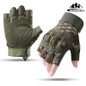 Tactical Half-Finger Gloves - Durable Outdoor Climbing & Cycling Gloves with Anti-Slip Grip — image 14 of 30
