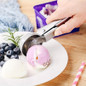 1Pc, Ice Cream Scoop, Premium Ice Cream Scoop with Trigger, Stainless Steel Ice Cream Scoop, Heavy Duty Metal Ice Cream Scoop, Watermelon Scoop, Dessert Scoop, Dishwasher Safe, Great for Frozen Yogurt, Ice Cream, Sundaes, Kitchen Accessories — image 15 of 18