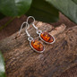 Amber Jewelry Sets Necklace Earring Sieraden Sets Parure Bijoux Women African Necklace Jewellery Sets — image 6 of 10