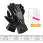 Unisex Leather Winter Warm Gloves Outdoor Windproof Soft Gloves Cycling Skiing Running Cold Winter Gloves M/L/XL — image 8 of 12
