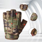 Outdoor Sports Gloves Half Finger Long Camo Glove Army Military Anti-skip Gear — image 9 of 12