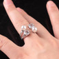 Women Accessories Jewelry Simple  Opening Adjustable Ring Gift — image 8 of 11