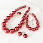 4Pcs/Set Elegant Vintage Pearl Necklace Set Korean Style Women Choker Bridal Wedding Jewelry with Earrings Ring Fashion Accessories — image 37 of 55