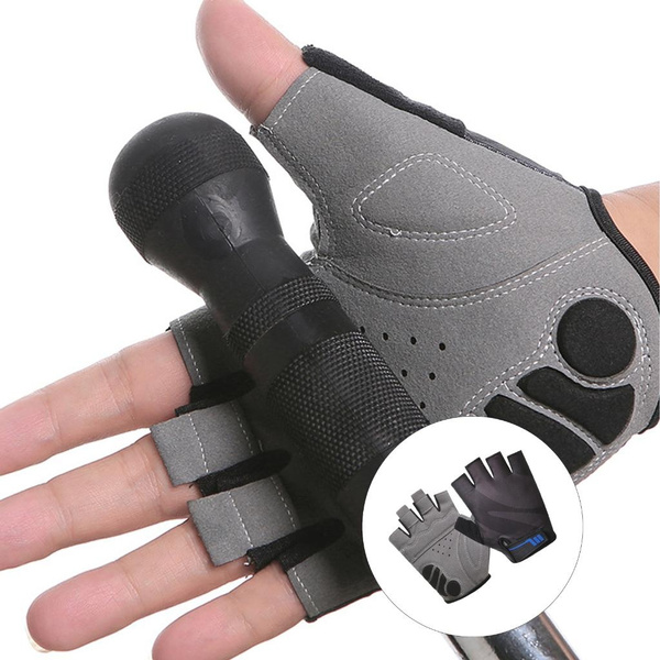 Breathable Sports Glove Half Finger Fitness Glove Fingerless Cycling Glove — image 1 of 10