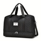 Travel bag Large capacity women's fitness bag Luxury oversized handbag - fashionable and practical compartment design, suitable for travel adventure and fitness activities Lightweight maternity bag storage bag Short business trip luggage bag Independent shoe compartment Lightweight luggage bag, — image 8 of 23