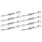 8PCS Magnetic Lobster Clasp DIY Jewelry Making Accessories Gold Necklace Bracelet Connector Hook Clasp Metal Silver — image 11 of 12