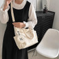 Stylish Waterproof Laptop Messenger Bag for College & Commute – Large Capacity Unisex Shoulder Bag — image 4 of 9