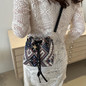 Women Bucket Bag Drawstring Shoulder Bag Female Fashion Crossbody Messengers Bag Ethnic Styles Handbag for Travel Work — image 12 of 14