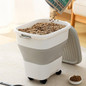 Large Capacity Food Container Rice Storage Box with Sealed Lid Kitchen Tool — image 10 of 11