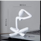 Nordic Style Thinker Ornament Thinker Statue Art Abstract Sculpture Home Bookshelf Decor Living Room Home Desktop Decoration — image 8 of 11