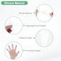 Silicone Swimming Gloves Webbed Swim Gloves Half-Finger Frog Type Swim Training Gloves Water Resistance for Swimming/Diving/Water Aerobics — image 7 of 7