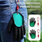 1pc/2pcs NEW Latex Fishing Gloves Fisherman Professional Anti-Slip Catch Fish Gloves Puncture Resistant Gloves for Handling, Catching, Cleaning, Hunting, Fishing Accessories — image 17 of 50
