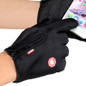 Winter Touchscreen Gloves for Cycling & Skiing - Fleece Lined, Windproof, Zippered, Unisex Cold Weather Sports Gloves — image 8 of 8