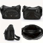 Vintage-Inspired Women's Shoulder Bag - Large Capacity, Synthetic Faux Leather, Adjustable Strap, Multiple Pockets, Zipper Closure - Perfect for Daily Commute, Work, Travel - Includes Cosmetic Bag | Travel Bag | Vintage-Inspired Purse — image 24 of 25