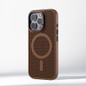 Invisible Lens Holder Honeycomb Grid Mesh Cooling Case For iPhone 17 16 Pro Max 15 14 13 12 Pro Magnetic Wireless Charging Cover — image 9 of 19