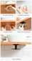 For Kitchen Organizer and Storage Kitchen Supplies Organizers Rotatable Rack Accessories Cabinet Organizer Hook Up Storage Rack — image 13 of 16
