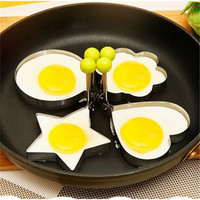 Kitchen Stainless Steel Shaped Cooking Fried Egg Four kinds of styles — image 2 of 16