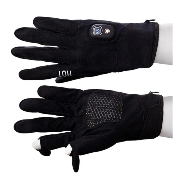 Windproof Heated Gloves With Quick Charging Technology Adjustable Warmth — image 1 of 12