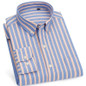 Mens Oxford Shirts Formal Business Long Sleeves Cotton Casual Dress Shirts Tops — image 13 of 16