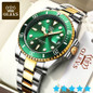 Orologi Al Quarzo クォーツ時計 Luxury Business Watches Big Dial Watch Gift Gold Watch for Men Rotatable Bezel Sapphire Glass Stainless Steel Band Sport Quartz Wristwatch Reloj Uhrenbeweger — image 4 of 21
