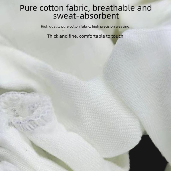 Cotton Work Gloves Finger Cots - Breathable, Sweat-Absorbent, Durable Industrial Protection — image 1 of 6