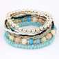 Fashion Jewelry Bohemian Multilayer Beads Bracelets & Bangles for Women Elastic Strand Bracelets Woman — image 6 of 26