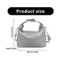 Women Bag Solid Color Shoulder Bag Crossbody Bag PU Leather Messenger Bag — image 15 of 16