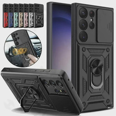 Armor Rotate Magnetic Case For Samsung Galaxy S25 24 23 22 Ultra S21 S20 Plus A25 A54  With Ring Stand Camera Lens Anti-Scratch — image 3 of 15