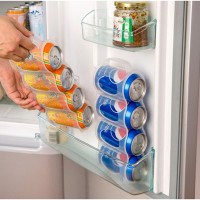 Home Kitchen Organizer Refrigerator Storage Box Cola Beverage Space-saving Finishing Four Case Organizer Kitchen Accessories — image 2 of 18