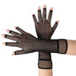 Nightclub Fishnet Gloves Christmas Gloves Party Supply Operas Gloves for Concert Half Finger Dark Gloves — image 5 of 10