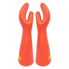 20KV Insulated Rubber Gloves for Live Line Work - 10KV Rated Electrical Safety Gloves — image 3 of 8